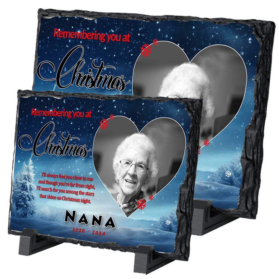 Remembering You At Christmas Remembrance Slate