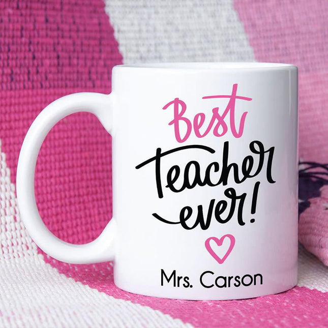 The Very Best Teacher Ever Thank You Mug