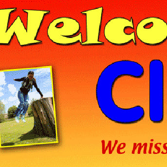 Welcome Home Party Personalised Banner