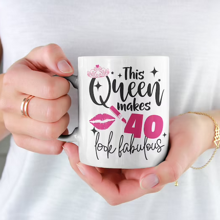 Queen Makes It Fabulous -  Birthday Novelty Mug