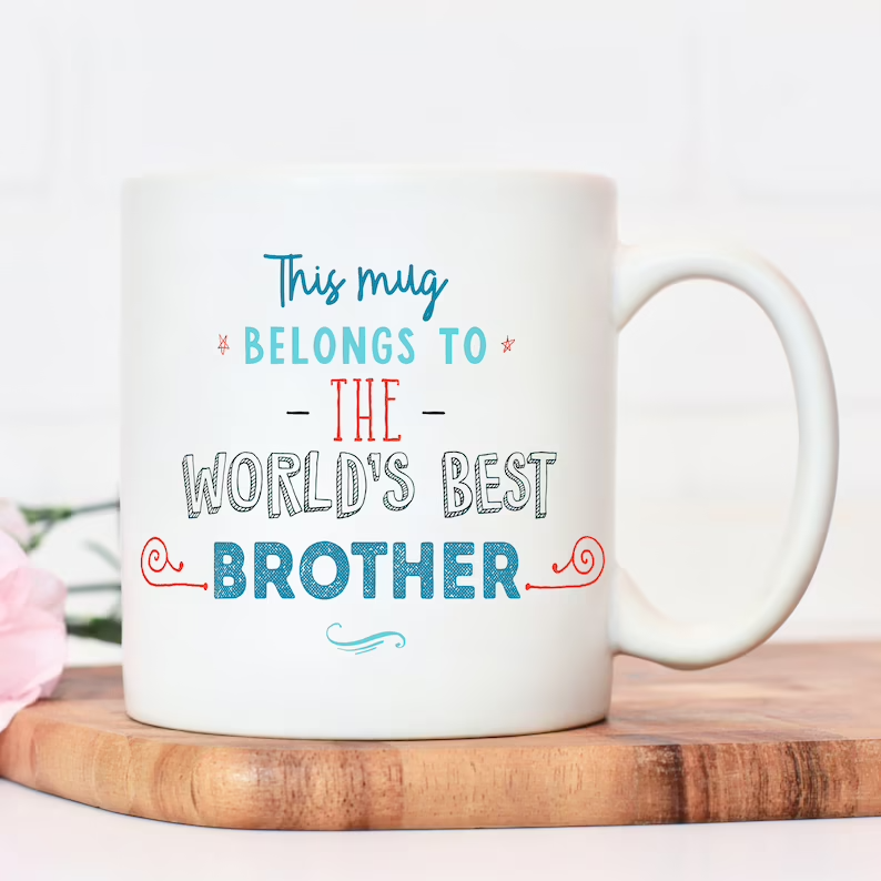 Worlds Best Brother - Family Novelty Mug