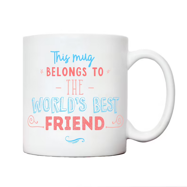 Worlds Best Friend - Family Novelty Mug
