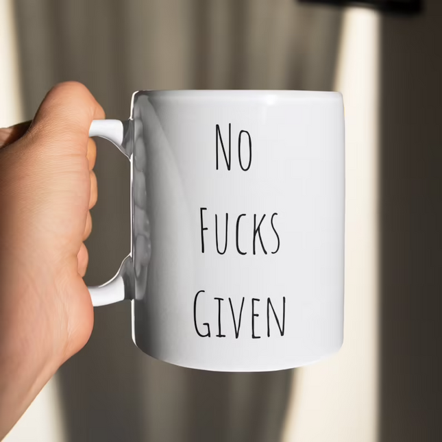 No F**ks Given - Funny Novelty Mug