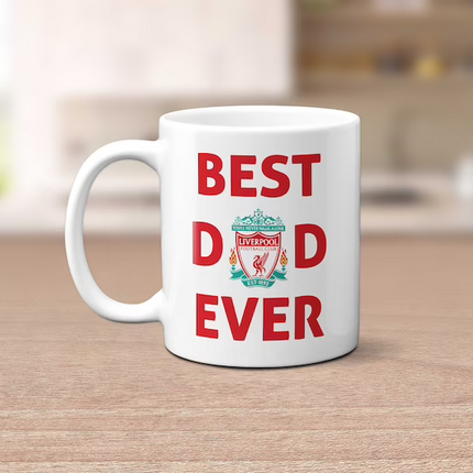 BEST Liverpool Dad Ever - Sports Novelty Mug