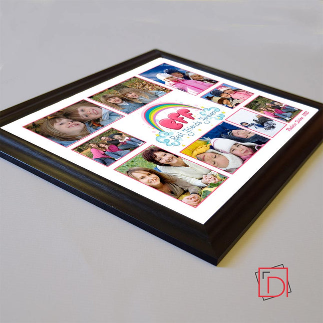 BFF - Best Friends Forever Framed Photo Collage - Do More With Your Pictures