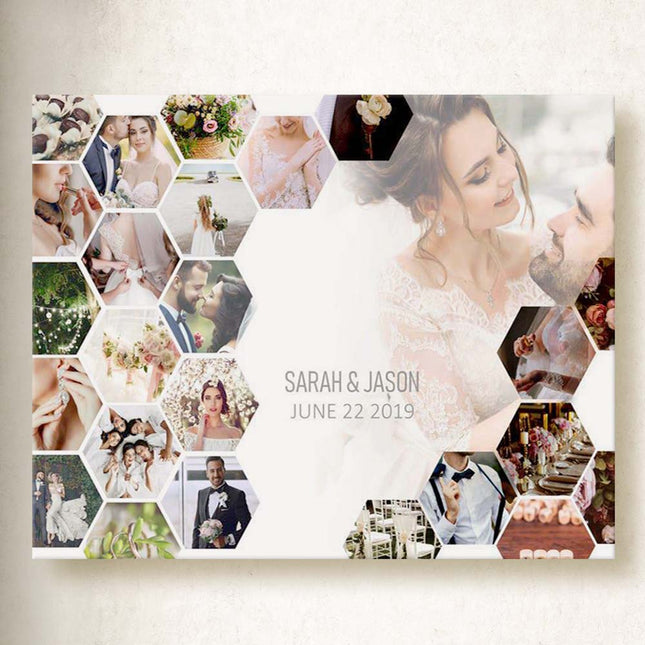 Wedding Collage Do Say Yes On Canvas