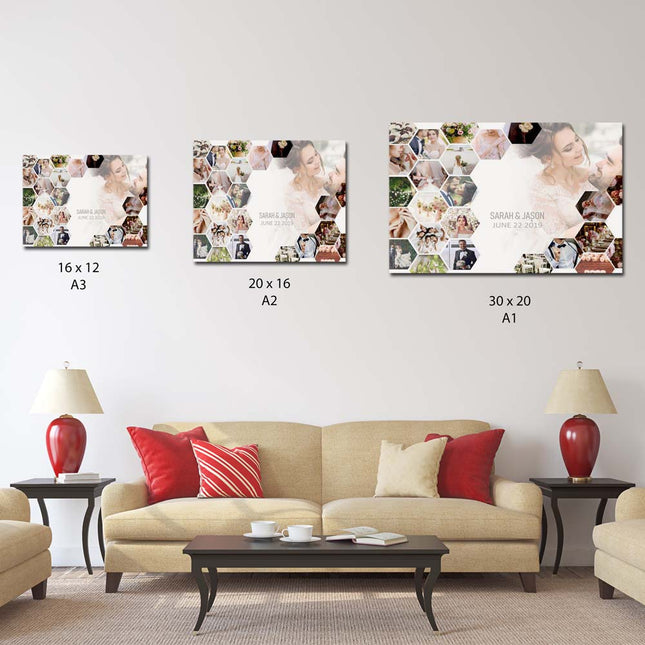 Wedding Collage Do Say Yes On Canvas
