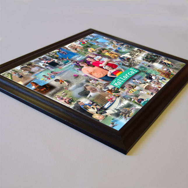 Fun Abroad Framed Photo Collage - Do More With Your Pictures