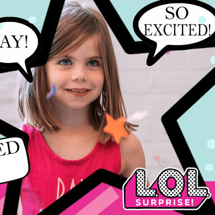 LOL Surprise Birthday Party Personalised Photo Banner