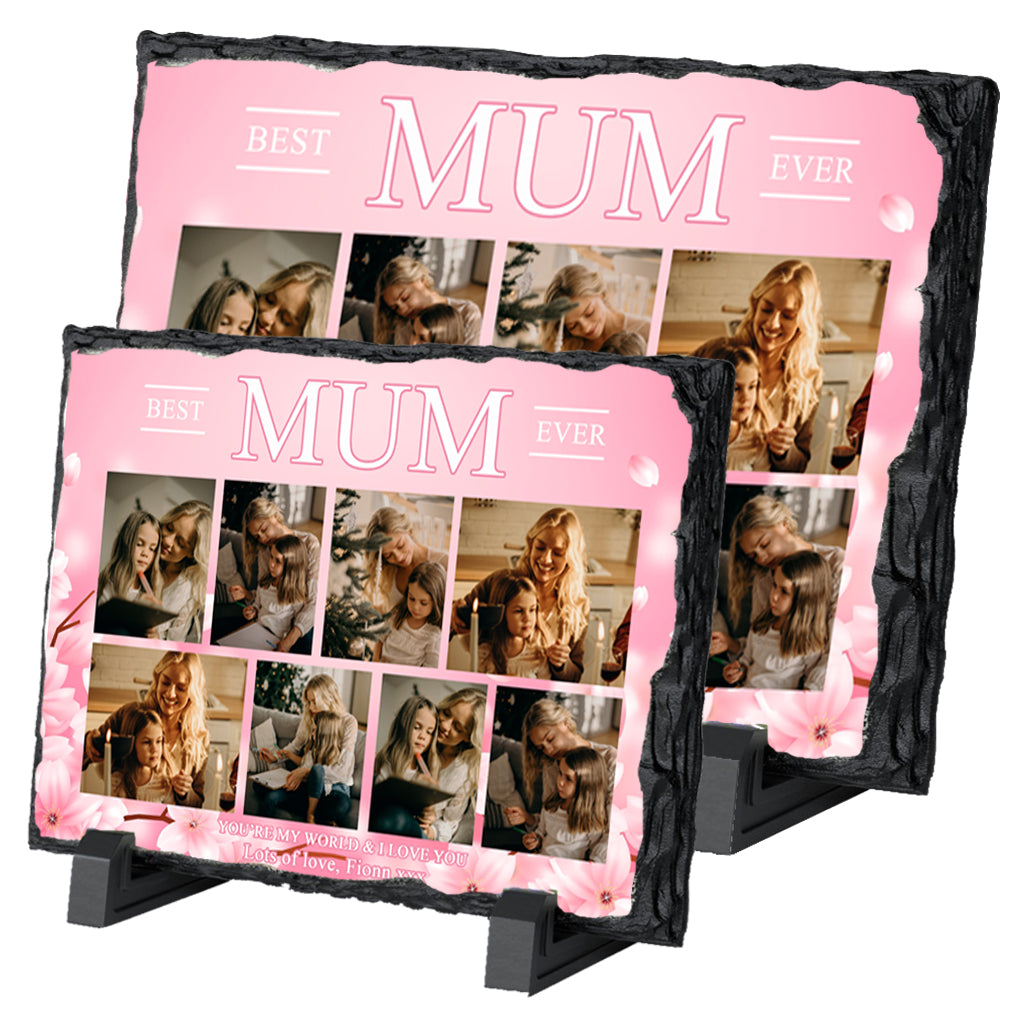 Mothers Day Photo Collage Slate