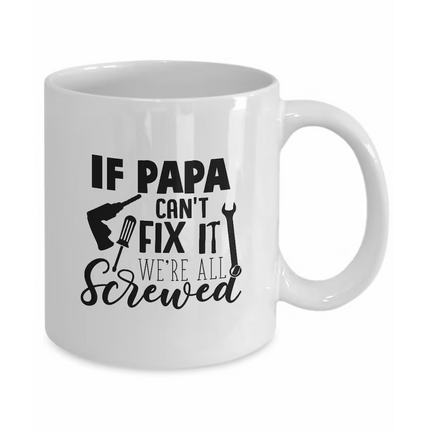 If Grandad Cant Fix It Nobody Can - Family Novelty Mug