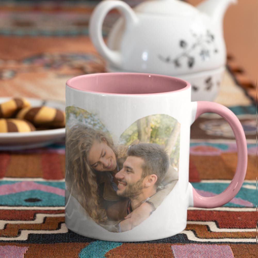 Favourite Place Is Next To You Couples Personalised Photo mug
