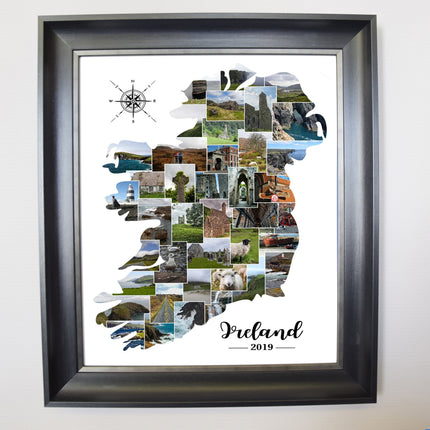 Holidays Of A Lifetime Ireland Framed Photo Collage