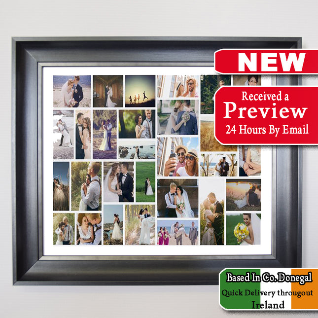 Make Your Own Photo Collage Online Framed or On Canvas