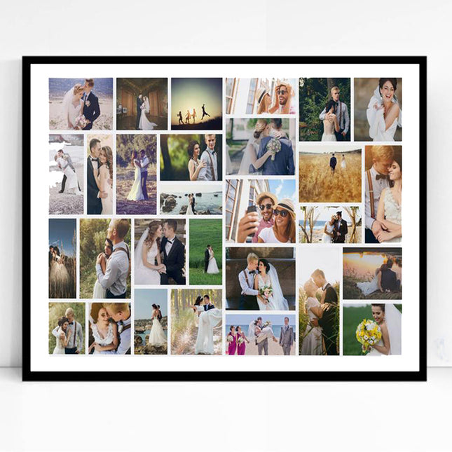 Make Your Own Photo Collage Online Framed or On Canvas