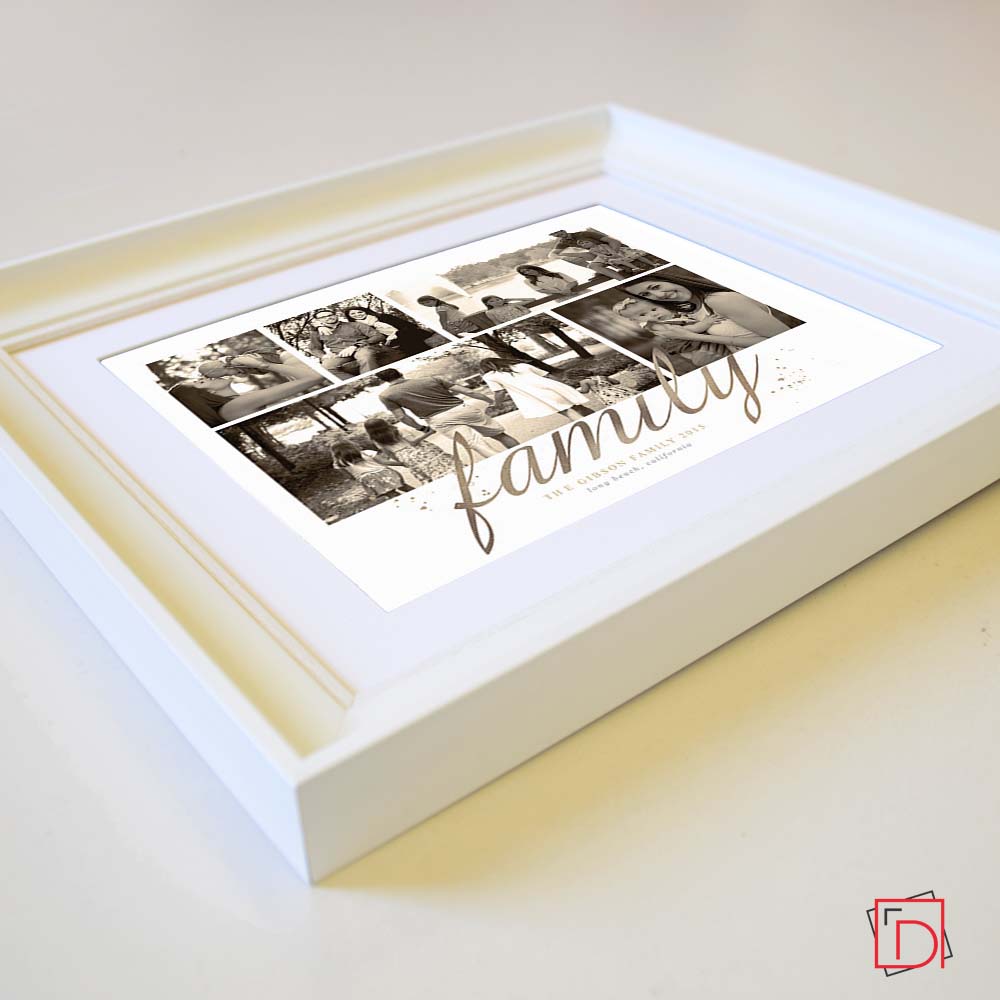 Just Family Photo Collage Wall Art - Do More With Your Pictures