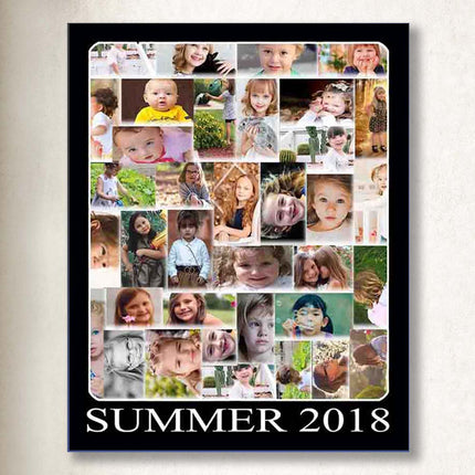 This Summer Photo Collage On Canvas