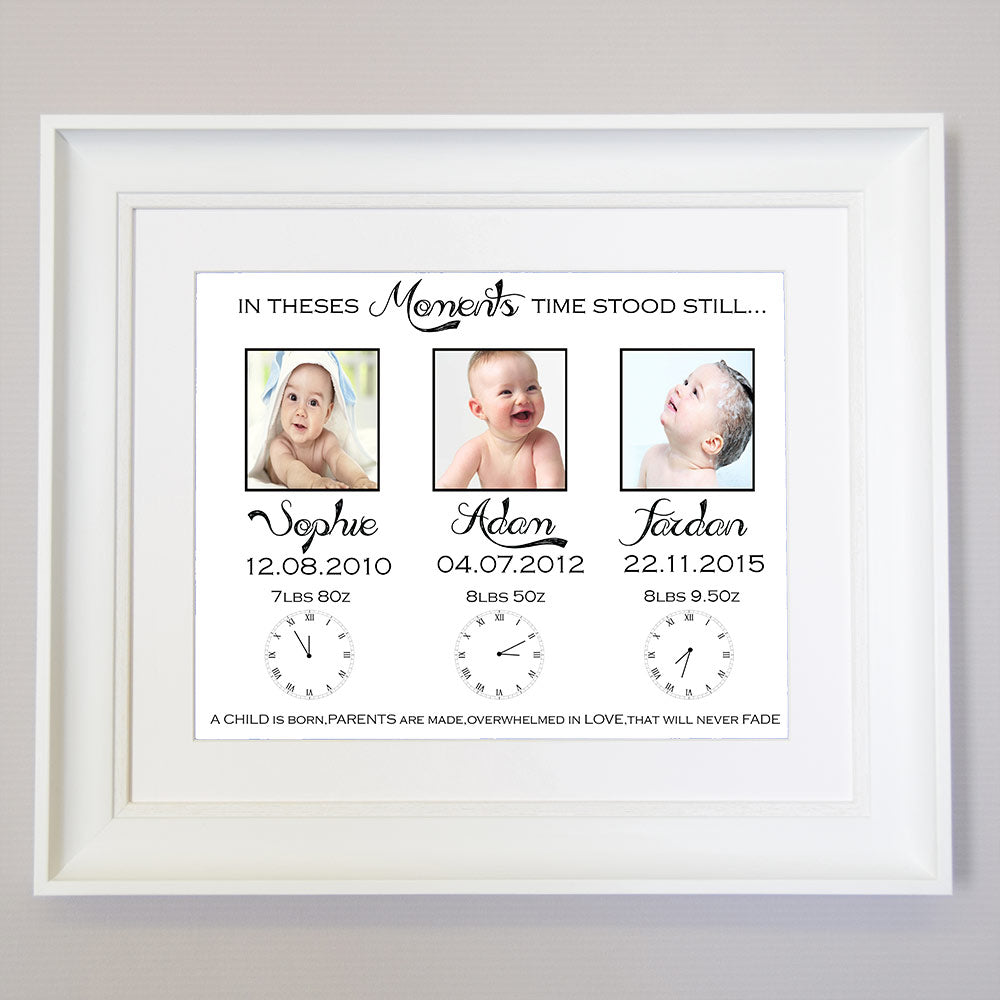 In These Moments Time Stood Still Square Wall Art - Do More With Your Pictures
