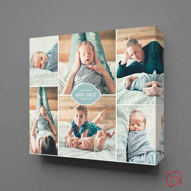 Baby's Best New Born Photo Collage - Do More With Your Pictures
