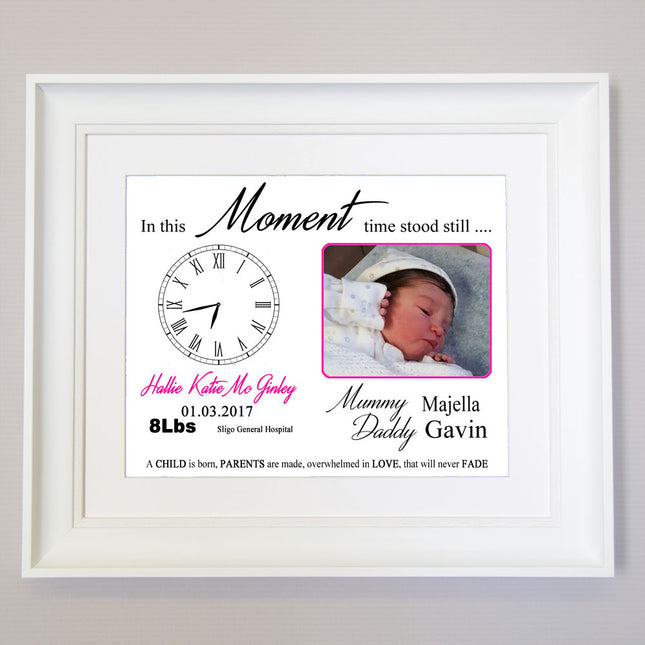 In this Moment Time Stood Still Square Wall Art - Do More With Your Pictures