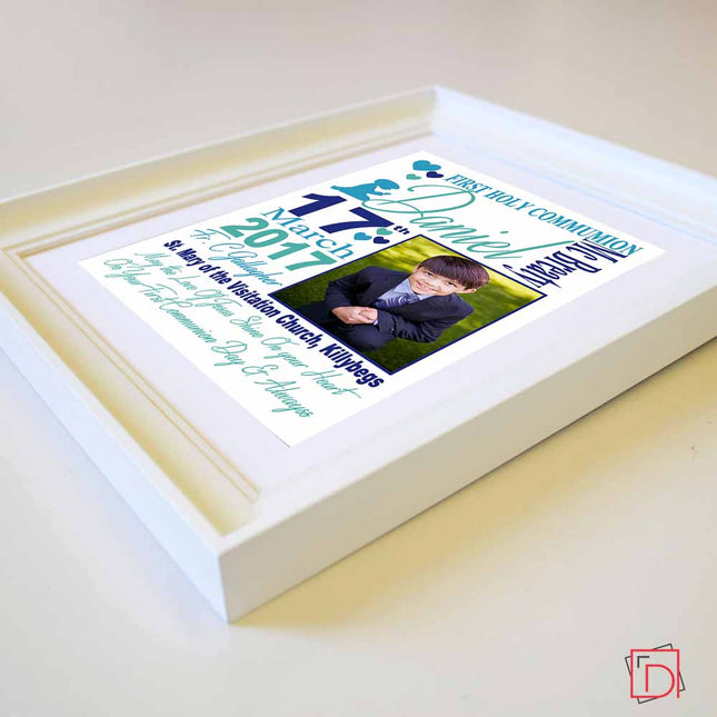 Personalised  May the Love Of Jesus Shine on Your Heart Picture Frame Sentiment Suit Product