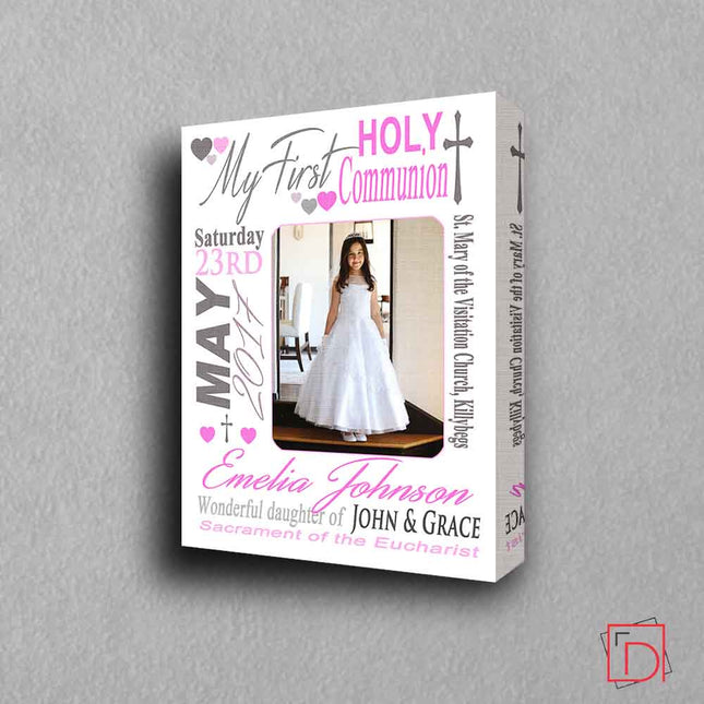 Personalised Girls First Holy Communion  Sentiment Suit Product