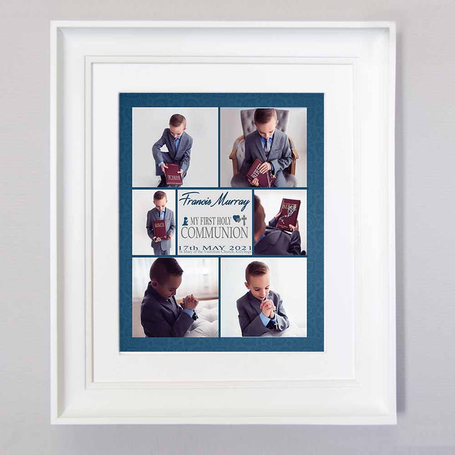 A Special Day Communion Photo Collage Wall Art - Do More With Your Pictures