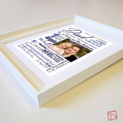 Never Out Grow Your Love Sentiment Gift Frame