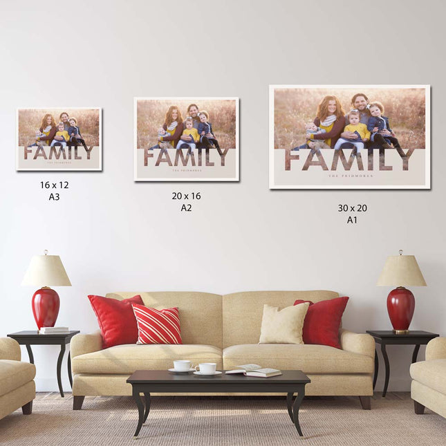 We Are Family Canvas Art
