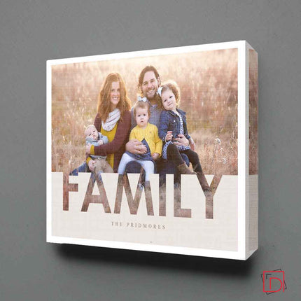 Our Family Memory Photo Collage Wall Art