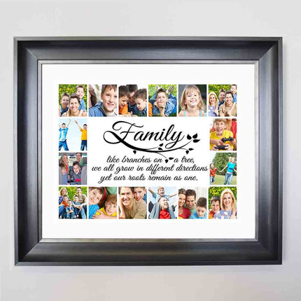Family Branches Framed Picture Collage - Do More With Your Pictures