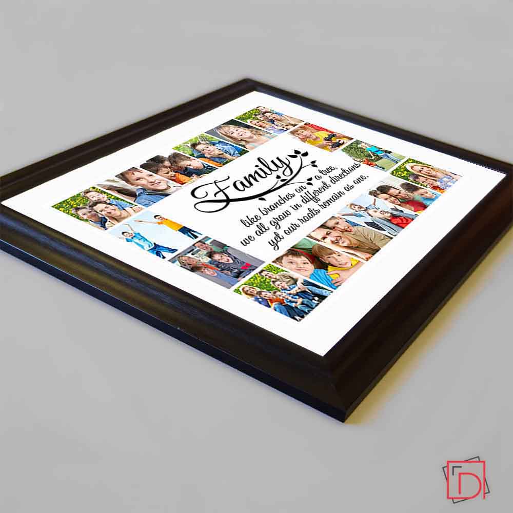 Family Branches Framed Picture Collage - Do More With Your Pictures