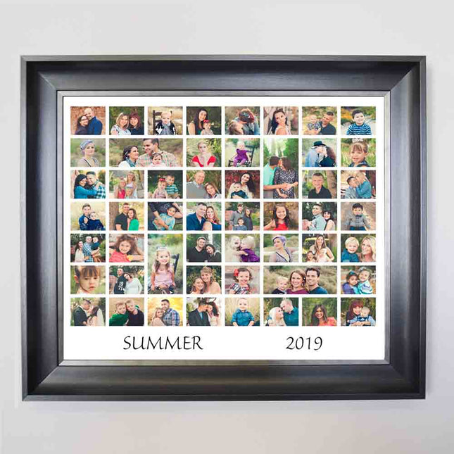 Rosy Brown Summer Memories Framed Photo Collage