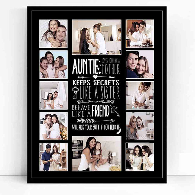 Aunty Like you a Mother Photo Collage - Do More With Your Pictures