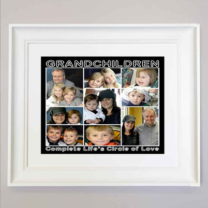 Complete Life Circle of Love Framd Wall Art - Do More With Your Pictures