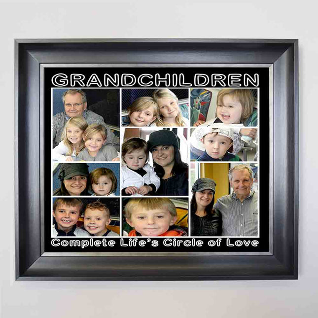 Complete Life Circle of Love Framd Wall Art