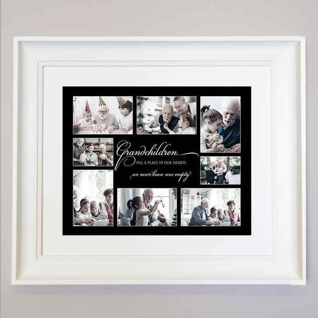 Love for Grandchildren Framed Photo Collage