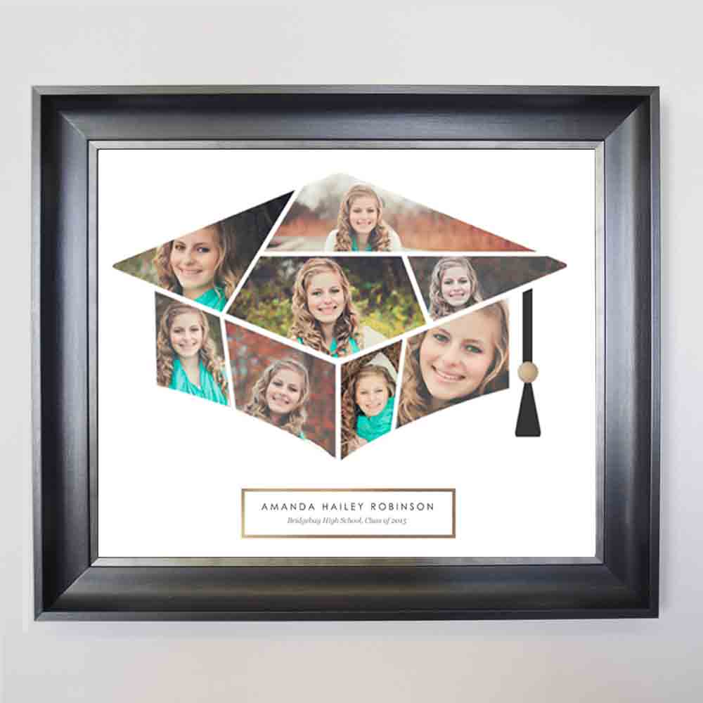 White Smoke My Graduation Framed Picture Collage