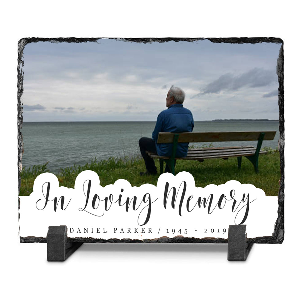 In Loving Memory Personalised Grave Plaque