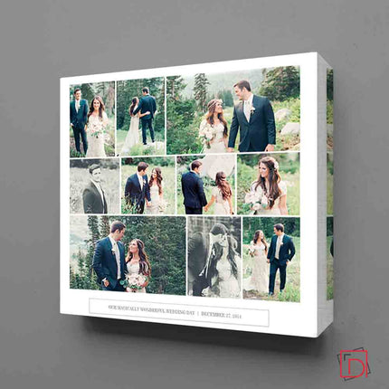 Cancun Wedding Framed Photo Collage - Do More With Your Pictures