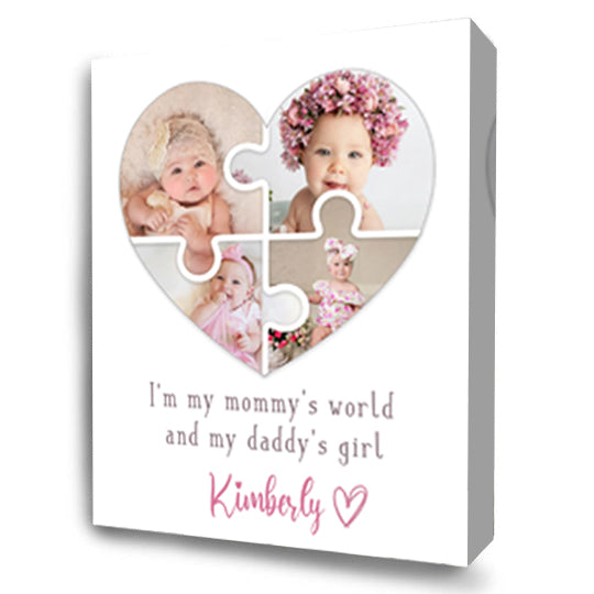 Mammy & Daddy's Joy Sentiment Gift Frame New Baby Gift