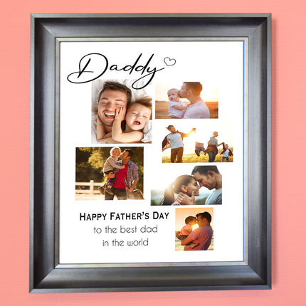 MY Dad The Greatest Frame Photo Collage Framed Gift