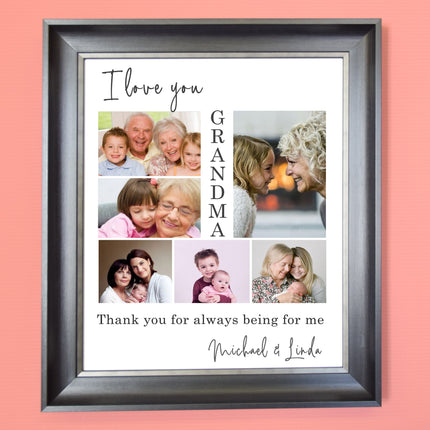 My Grandmother The Greatest Frame Photo Collage Framed Gift