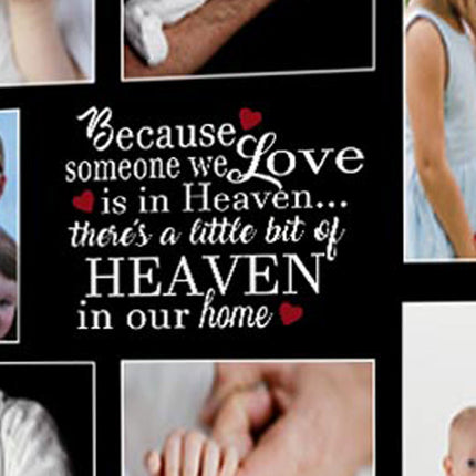 Because Someone We Love Memorial Collage On Canvas