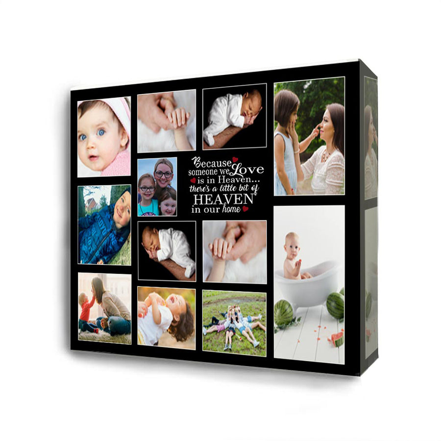 Because Someone We Love Memorial Collage On Canvas