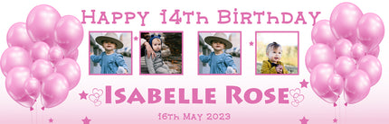 Up, Up And Away Personalised Photo Banner