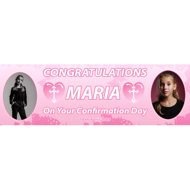 Its A Confirmation Theme Personalised Photo Banner
