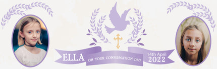Sacrament Of Confirmation Personalised Photo Banner