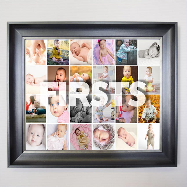 Our First Framed Photo Collage