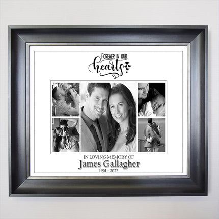 Forever In Our Heart Memorial Framed Photo Collage